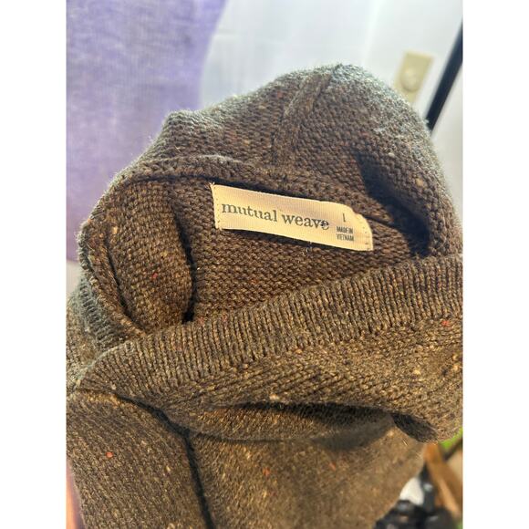 Mutual Weave Men’s Big And Tall Pullover Sweater Shirt Size Large Olive green - Picture 2 of 5